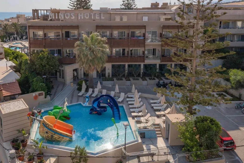 Minos Hotel Kreta Rethymnon Griekenland