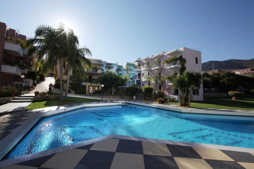 Bellos Hotel & Appartementen Kreta Chersonissos Griekenland 1 Bellos Hotel & Appartementen Kreta Chersonissos Griekenland