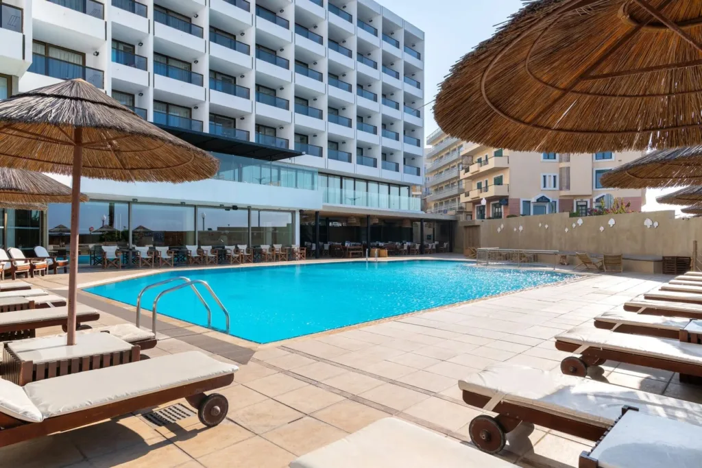 Blue Sky Beach Hotel Rhodos Rhodos Stad Griekenland