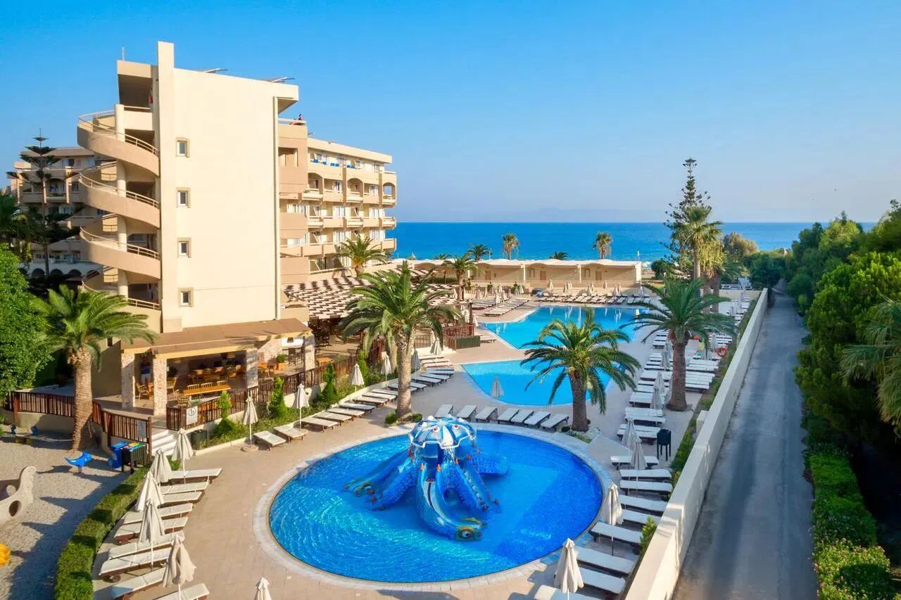 Sun Beach Resort Rhodos Ialyssos Griekenland 1 Sun Beach Resort Rhodos Ialyssos Griekenland