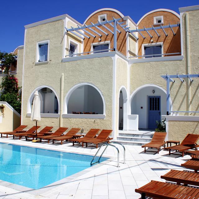 Appartementen Sellada Santorini Kamari Griekenland