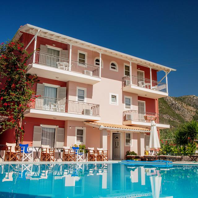 Hotel en Appartementen George Lefkas Nidri Griekenland