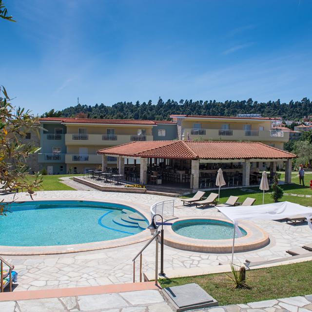Aparthotel Alkion - Logies/ontbijt Chalkidiki Kriopigi Kassandra Griekenland