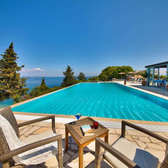 Appartementen Glyfada Beach Villa's Paxos Loggos Griekenland