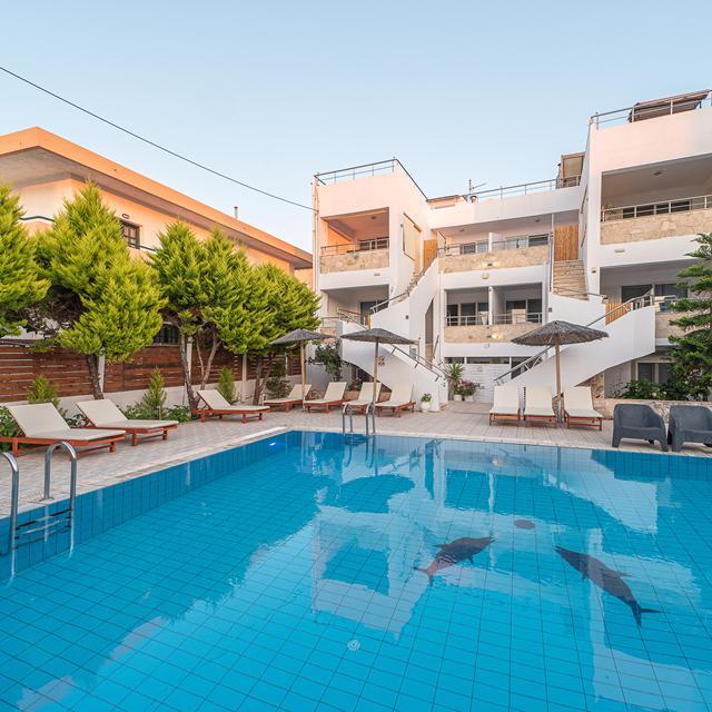 Appartementen Chrissanthi Sea Kreta Gouves Griekenland
