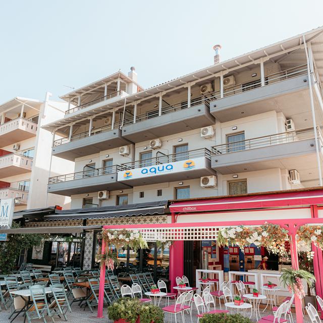 Aqua Beach Front Hotel Pieria Paralia Griekenland