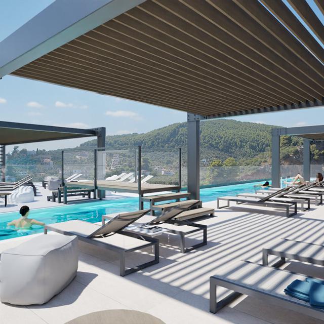 Hotel Aether Skiathos Megali Ammos Griekenland
