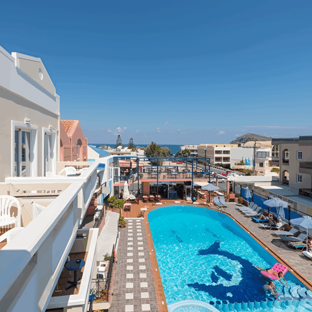 Ilios Mare Hotel Kreta Chania Agia Marina Griekenland