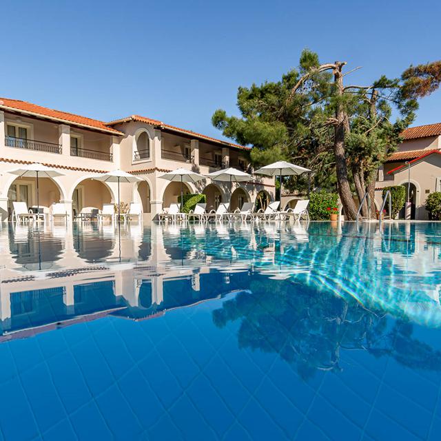 Appartementen Kamari Corfu Acharavi Griekenland