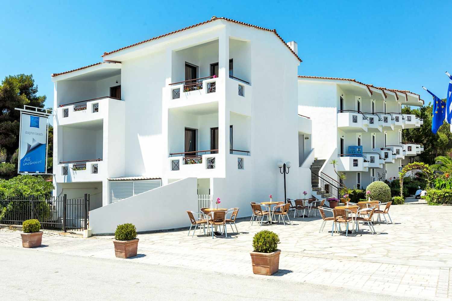 Xenios Dolphin Beach Hotel Possidi Griekenland 5 dagen 1 Xenios Dolphin Beach Hotel Possidi Griekenland 5 dagen