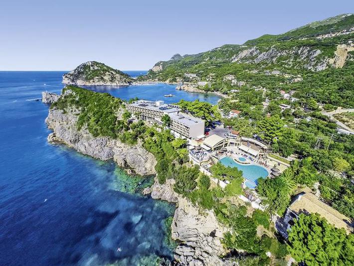 Akrotiri Beach Resort Hotel Paleokastritsa Griekenland 5 dagen