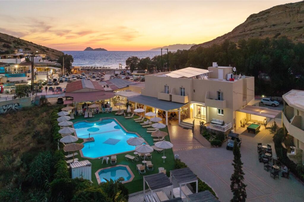 Hotel Fragiskos Matala Griekenland 5 dagen